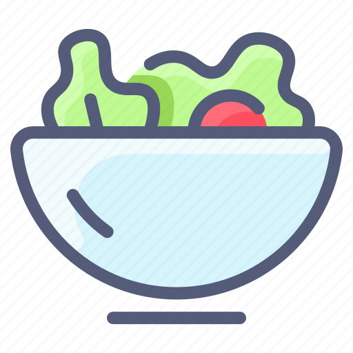 Bowl, food, healthy, kitchen, salad icon - Download on Iconfinder