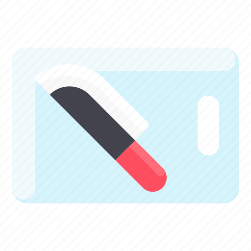 Board, cook, cutting, kitchen, knife icon - Download on Iconfinder