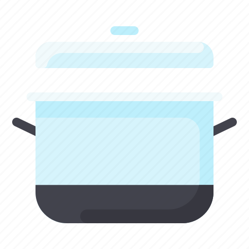 Cook, kitchen, pan, pot, soup, tool icon - Download on Iconfinder