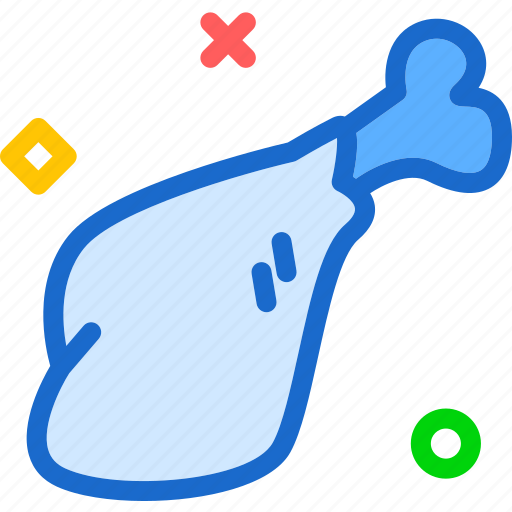Drink, food, grocery, kitchen, meat, restaurant, thigh icon - Download on Iconfinder