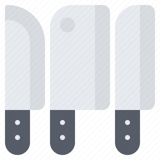 Knives, knife, cut, cutting, butcher, kitchen, kitchenware icon - Download on Iconfinder