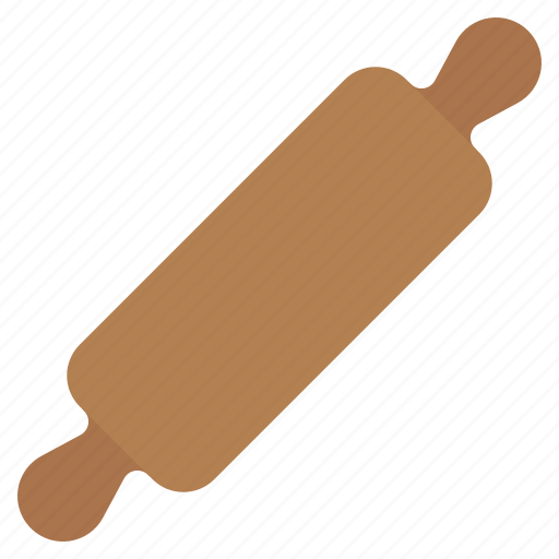 Rolling pin, roller, dough, bakery, cooking, kitchen, kitchenware icon - Download on Iconfinder