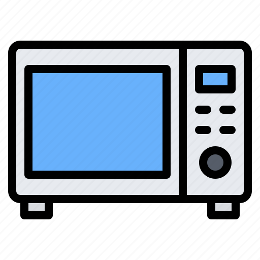 Microwave, oven, cooking, kitchen, appliance, kitchenware, electronics icon - Download on Iconfinder