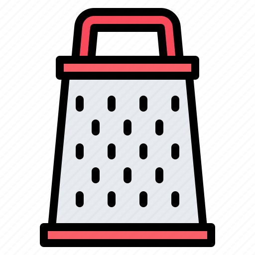 Grater, cheese grater, cooking, kitchen, kitchenware, tool, equipment icon - Download on Iconfinder