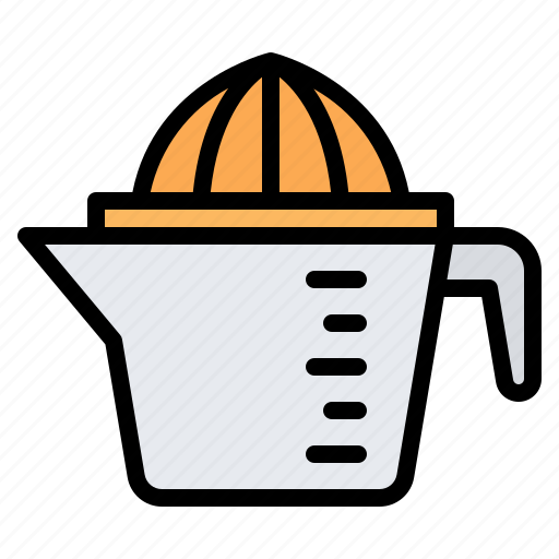 Squeezer, orange, juicer, juice, kitchen, kitchenware, utensils icon - Download on Iconfinder