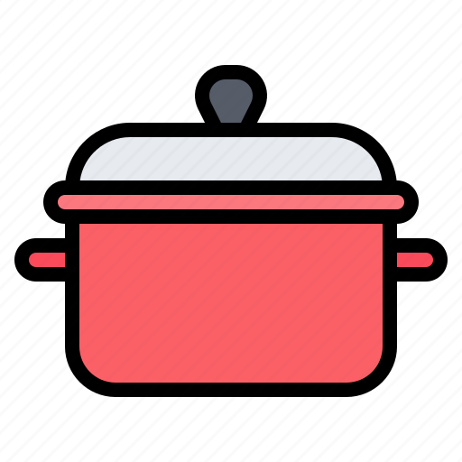 Cooking, pot, cooking pot, saucepan, soup, kitchen, kitchenware icon - Download on Iconfinder