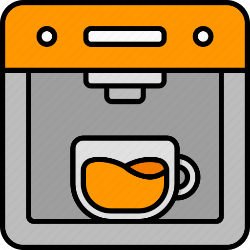 Coffee, machine, kitchen, maker icon - Download on Iconfinder