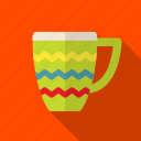bright, cup, drink, kitchen, mug