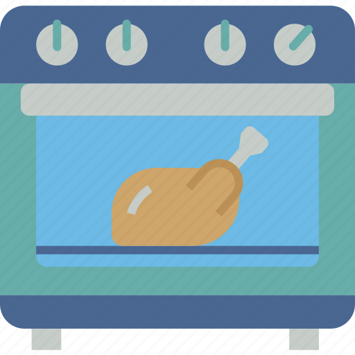 Oven, bake, cooking, kitchen, kitchenware, restaurant, food icon - Download on Iconfinder