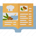 recipe, menu, book, cooking, ingredient, kitchen, food