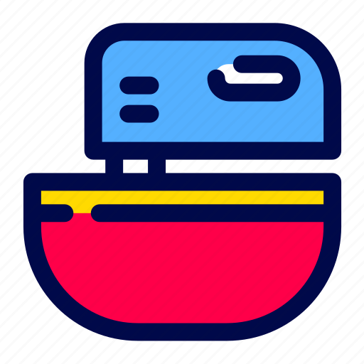 Bowl, cooking, kitchen, mixer icon - Download on Iconfinder