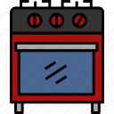 stove, gas, electric, cooking, kitchen, kitchenware, food, cook