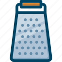 cheese, cook, food, grater, kitchen