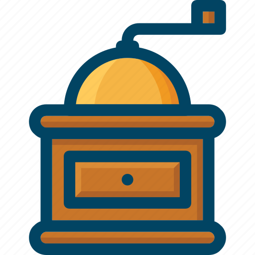 Coffee, food, grinder, kitchen icon - Download on Iconfinder