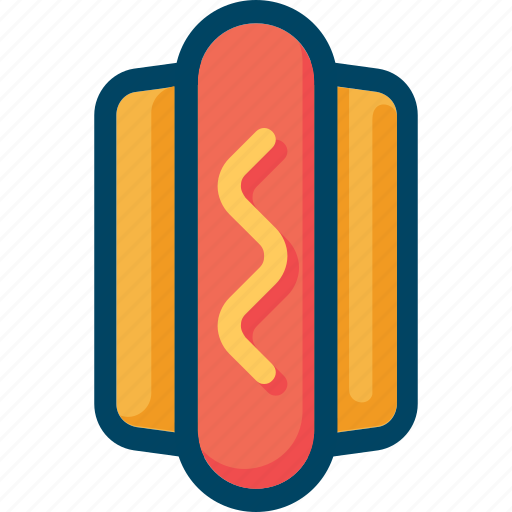 Dog, eat, fast, food, hot, street icon - Download on Iconfinder