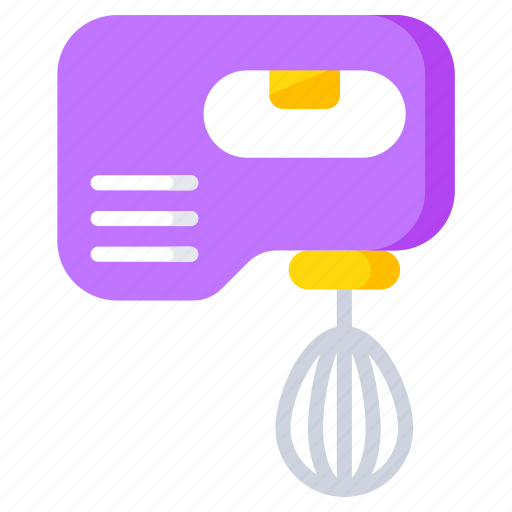 Electric beater, kitchenware, kitchen accessory, kitchen tool, kitchen utensil icon - Download on Iconfinder