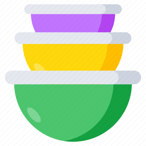 Storage boxes, plastic containers, food containers, kitchen accessory, kitchen equipment icon - Download on Iconfinder