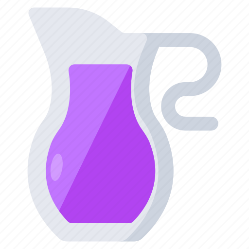 Juice jug, water jug, juice pitcher, juice jar, beverage icon - Download on Iconfinder