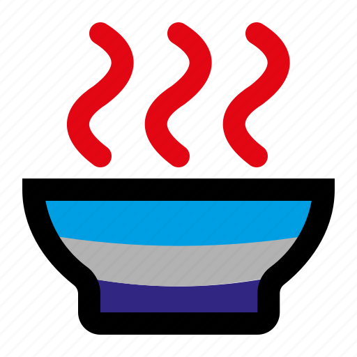 Bowl, cuisine hot, hot food, kitchen icon - Download on Iconfinder