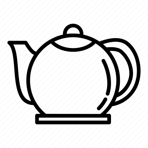 Appliance, kettle, kitchen, pot, tea, teapot, utensil icon - Download on Iconfinder