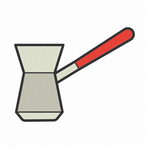 Brewer, cezve, coffeemaker, ibrik, jezve, turk, utensil icon - Download on Iconfinder