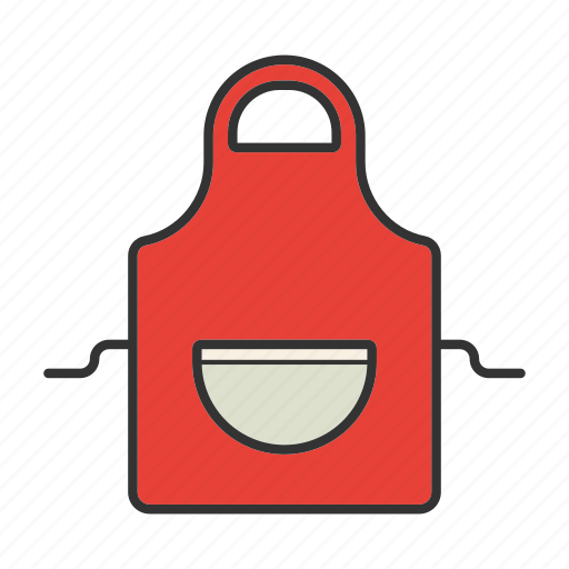 Apron, clothes, pinafore, skirting, uniform icon - Download on Iconfinder