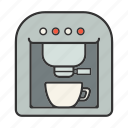 appliance, coffee, coffeemaker, electric, espresso, machine, maker