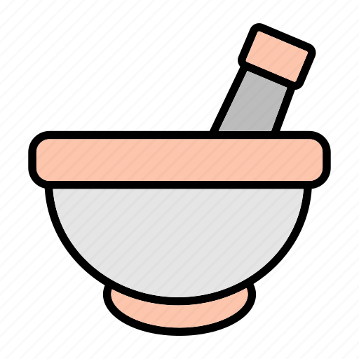 Food, kitchen, mortar, pestle icon - Download on Iconfinder