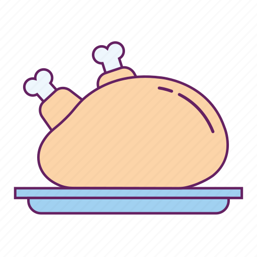 Chicken, grilled, food, meat icon - Download on Iconfinder
