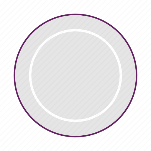 Plate, food, kitchen, utensil, dish, restaurant icon - Download on Iconfinder