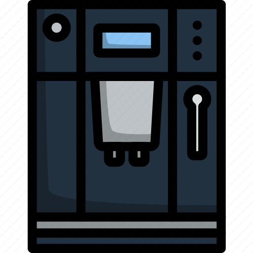 Caffeine, espresso, machine, coffee, drink, maker, cup icon - Download on Iconfinder