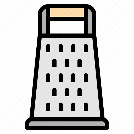 Cheese, grater, kitchen, slice, vegetable icon - Download on Iconfinder