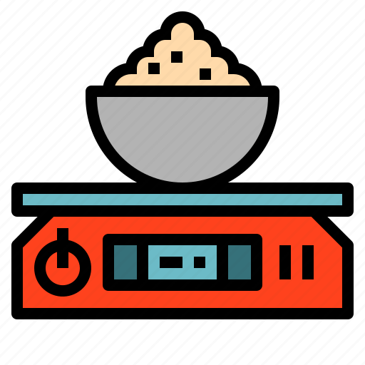 Cooking, ingredient, kitchen, measure, scale icon - Download on Iconfinder