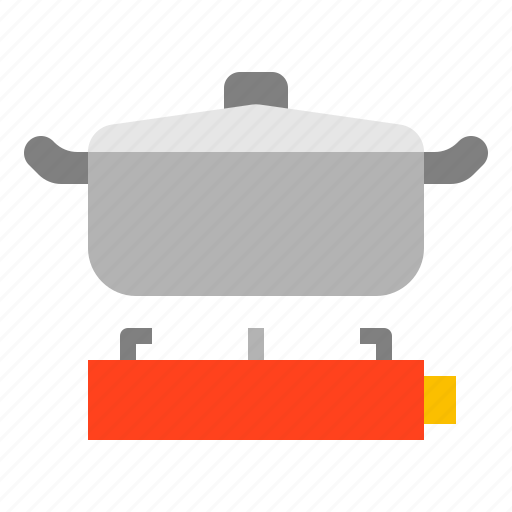 Boil, gas, hot, kitchen, pot icon - Download on Iconfinder