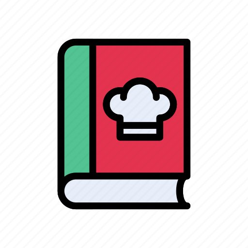 Book, chef, items, kitchen, recipes icon - Download on Iconfinder