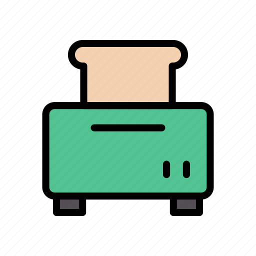 Appliances, bread, electronics, kitchen, toaster icon - Download on Iconfinder