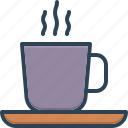 cup, coffee, refreshment, beverage, breakfast, morning tea, hot drink