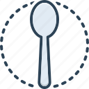 spoon, tablespoon, ladle, household, restaurant, eatery, cutlery