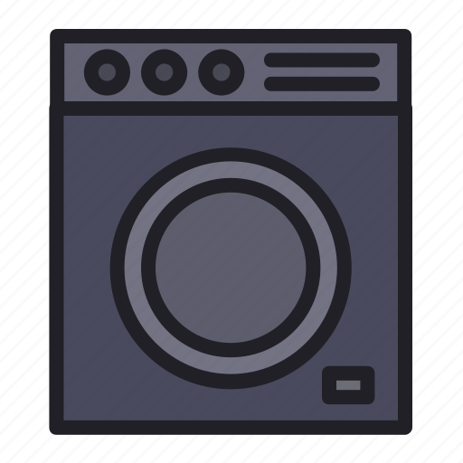 Washing, machine, kitchen, robot, technology, cooking, cleaning icon - Download on Iconfinder