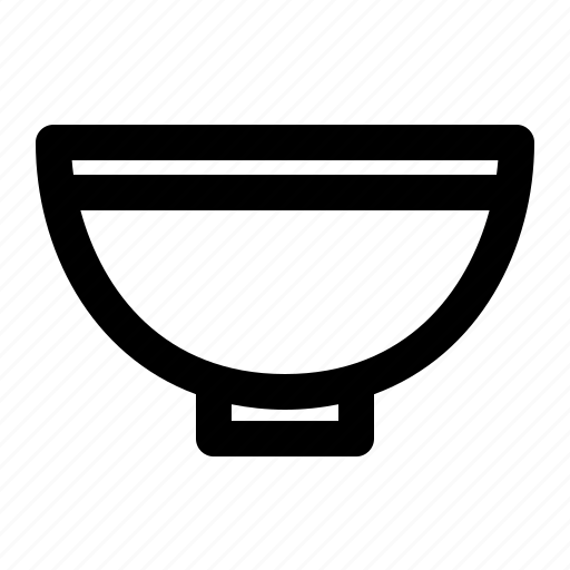 Bowl, cutlery, kitchen, restaurant, utensil icon - Download on Iconfinder