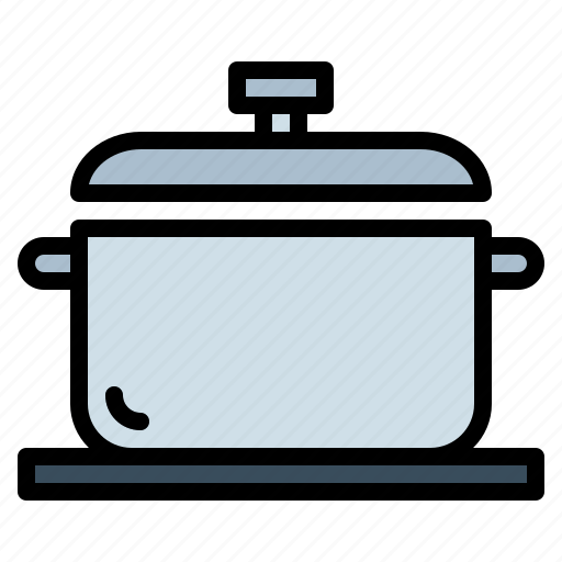Boil, boiling, cooking, pot icon - Download on Iconfinder