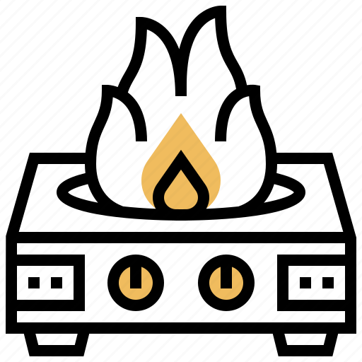 Burner, cooking, fire, gas, stove icon - Download on Iconfinder