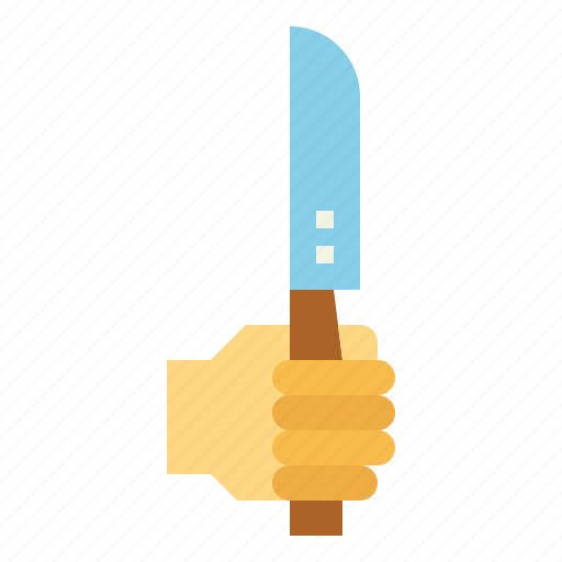 Cutting, hand, kitchen, knife, tools icon - Download on Iconfinder