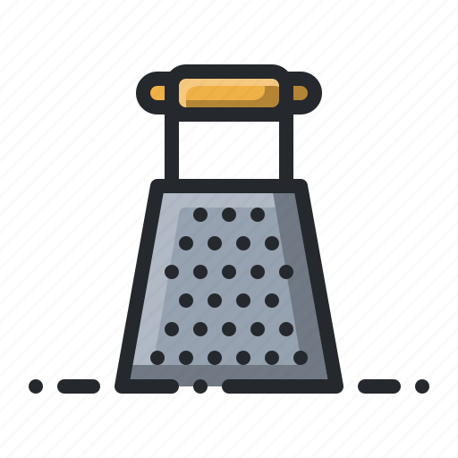 Cheese, grater, kitchen, shredder, utensil icon - Download on Iconfinder