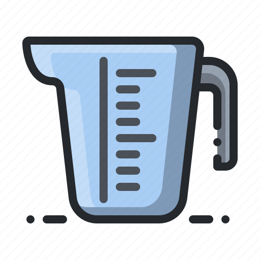 Jug, kitchen, measuring, mug, utensil icon - Download on Iconfinder