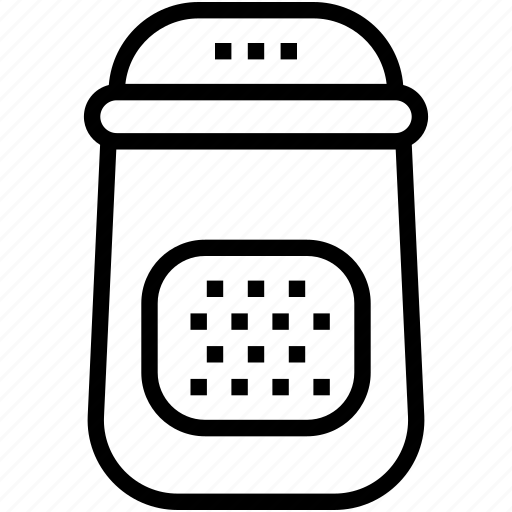 Pepper mill, pepper pot, pepper shaker, salt pot, saltshaker icon - Download on Iconfinder