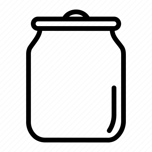 Can, container, jar, kitchen, pickle, vessel icon - Download on Iconfinder