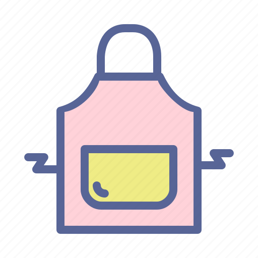 Apron, cook, kitchen, restaurant, safety, wear icon - Download on Iconfinder