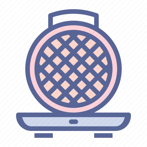 Iron, waffle, kitchen, appliance icon - Download on Iconfinder