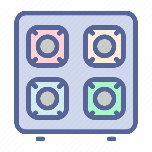 Stove, cook, kitchen, gas, appliance icon - Download on Iconfinder